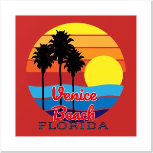 Venice Beach Florida Posters and Art